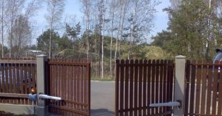 Купить распашные ворота из штакетника Ковров, цена от 2794 руб.