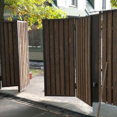 Купите и Закажите Ворота Гармошка: Лучшая Цена от 48129 руб, Установка под Ключ и Доставка в Коврове и по Области